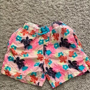 Vilebrequin limited edition Swim Trunks with Vibrant Floral Pattern